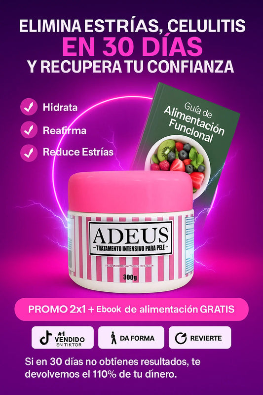 ADEUS 2x1 | Adiós estrías y celulitis