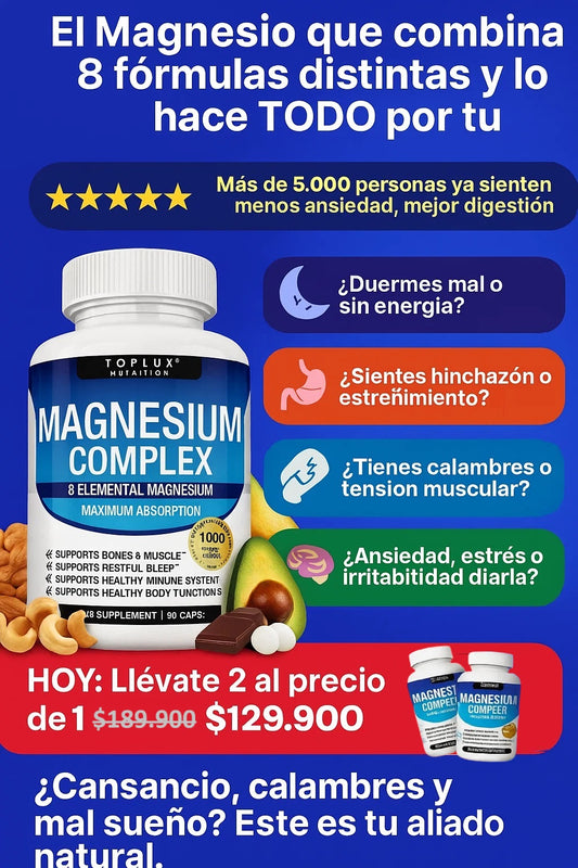 Magnesio Complex - 90 Capsulas