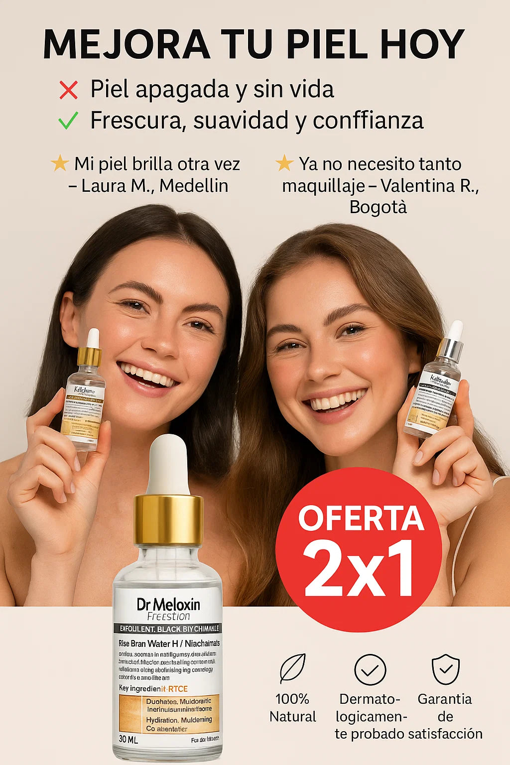 OFERTA 2X1: DrMelaxin Peel Shot 🌾